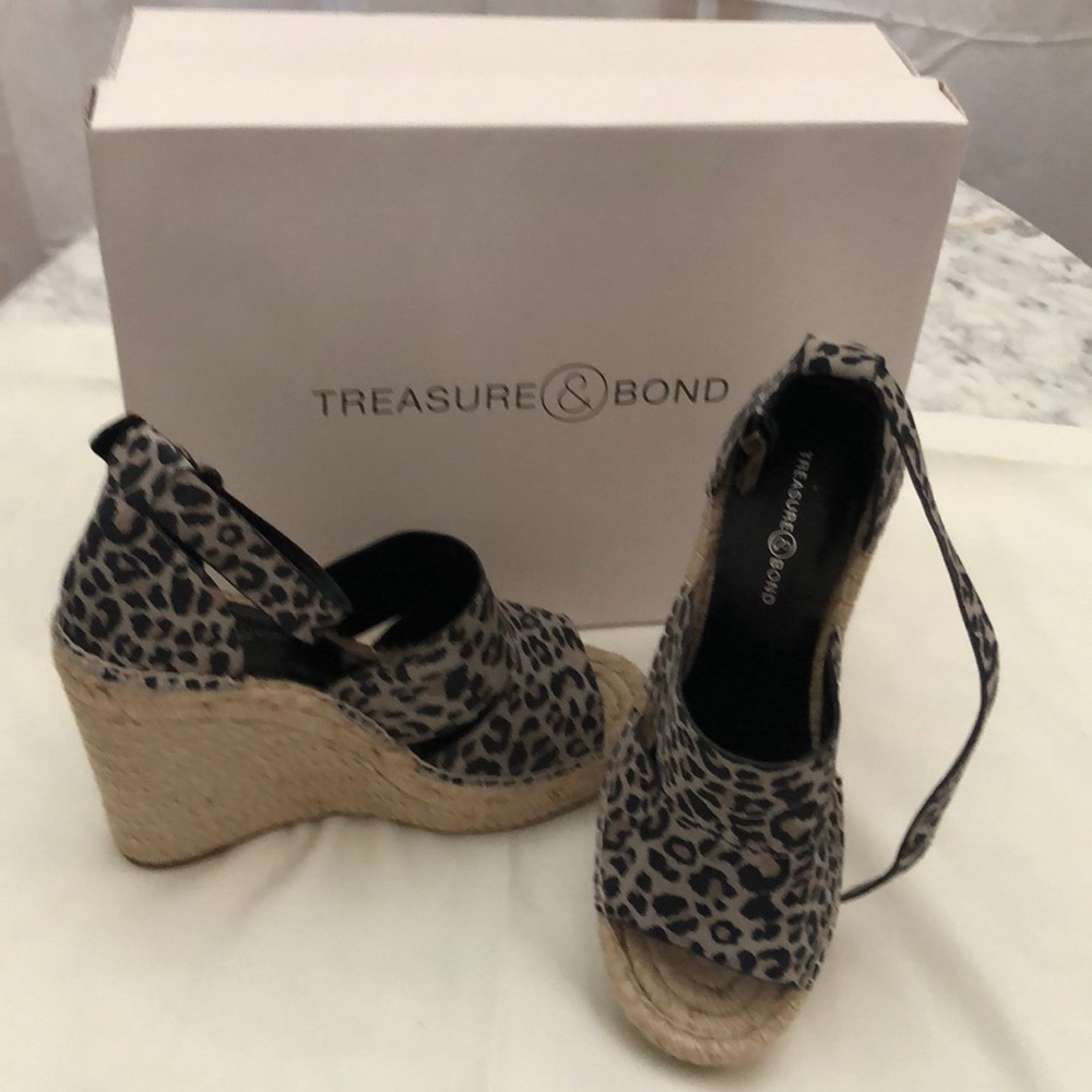 Treasure & Bond wedge sandals